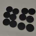 Non Slip Furniture Pads - 2" Anti Skid Caster Cups, 12PCS Round Furniture Coasters for Hardwood Floors, Anti Slide Furniture Cup Bed Couch Floor Protectors,Furniture Stoppers to Prevent Sliding(Black)