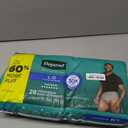 Depend Fresh Protection Adult Diapers, Incontinence Underwear for Men, Disposable, Maximum, Large, Grey, 28 Count, Packaging May Vary