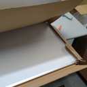 VIZ-PRO Magnetic Whiteboard/Dry Erase Board, 48 X 36 Inches, Silver Aluminium Frame