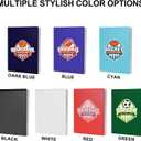 1 Green 9-Pocket Side-Loading Card Album, 20 Pages 360-Card Capacity - Portable Binder for Sports Trading Cards (Soccer, Baseball, Basketball, Football), Secure Snap Closure Collector Album