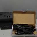 Knife Set, Astercook 21 Pieces Knife Sets for Kitchen with Block, Dishwasher Safe Kitchen Knife Set with Built-in Sharpener, German Stainless Steel Black Knife Block Set