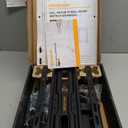 Perlegear Full Motion TV Wall Mount for 26-74 inch TVs, Height Adjustable TV Mount, Pre-Assembled Wall Mount TV Bracket with Tool-Free Tilt, Swivel, Fits 16 Studs, 99 lbs, Max VESA 400x400mm, PGMF21