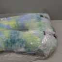 Shoulder Wrap for Family Multi-Purpose Neck Pillow, Travel Companion,Travelling Sleeping Pillow for Car, Train, Bus and Home Use (Tie Dye/Green)