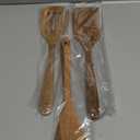 KAQISE 4PCS Wooden Spatulas for Cooking, NonToxic Teak Wood Cooking Utensils  Flat Spatula Turner Slotted Spatula Spurtle Scraper for Frying, HeatResistant Wooden Kitchen Utensils Set for Xmas Gifts