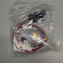 Ronybuy Electric Fan Relay Kit 40 AMP Automotive Relay Thermostat Switch Kit for Radiators Fans Temperature Sensor Switch 185 On 175 Off, Waterproof 12V Electric Cooling Fan Relay Switch Wiring Kit