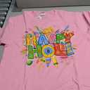Happy Holi Indian Dancing Spring Holi Festival Of Colors T-Shirt, Pink, Small