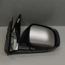 A-Premium Passenger Side Power Door Mirror - Compatible with Toyota Rav4 2001 2002 2003 2004 2005 - Heated Manual Folding Black Outside Rear View Mirror - Replace# 87940-42800