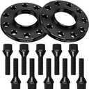 HHCSOP 5X120 Wheel Spacers 15mm, 2PCS Hubcentric Forged Spacers for BMW E82 E88 E36 E46 E90 E92 E60 318i 323i 325i 328i 330i 335i 525i 545i Z3 Z4 Z8 M3 X1, Thread Pitch M12x1.5 Hub Bore 72.6mm