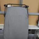 Duwee 12"x36" Ironing Board with Heat Resistant Cover and Thicken Felt Pad, Heavy Sturdy Legs (Black)