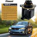 A0001531859 Turbo Solenoid Valve Compatible with Mercedes-Benz C250 C300 C400 C43 C450 CLA250 CLS400 E300 GLE400 GLS450 Sprinter 1500 2500 Valve Replace A0001531859 0001531159 TRBCP061PRBN 701870020