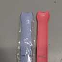 Yummy Sam 2pcs Cat Strip Feeders, Kitten Strip Squeeze Spoon for Wet Food and Liquid Snack, Cat Lickable Puree Treat Food Dispenser Pet Food Mixing Spoon Feeding Scoop for Puppies Small Pets (Blue Pink)