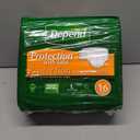 Depend Incontinence Protection with Tabs, Maximum Absorbency, L, 16 ct