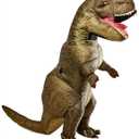 Rubies Inflatable Dinosaur Costume For Adults, For Themed Party and Halloween (Plus, Jurassic World T-rex)