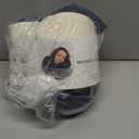 Huzi Infinity Pillow - Home Travel Soft Neck Scarf Support Sleep (Navy)