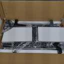 popamaz Christmas Stocking Holder Stand with 10 Hooks, Floor Metal Stocking Hangers, Christmas Holiday Dcor Hanger Display for Home, Floor, Living Room (Black)