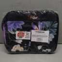 DEHITE Bible Cover Case for Women – Grey Floral Carrying Case – Tote Bags – Book Size 11.8 x 10 x 4.1 in – Premium Fabric