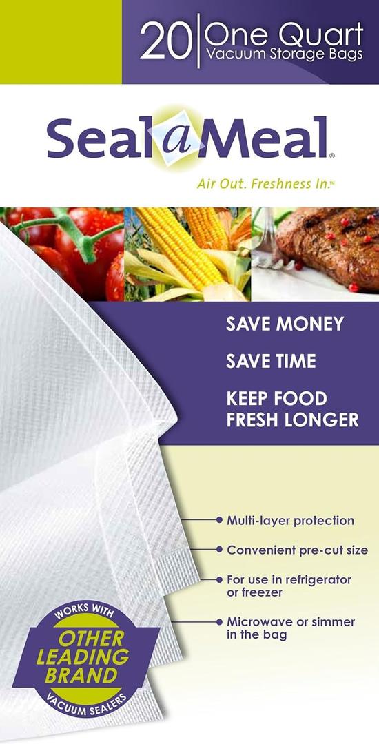 Quart Size Bags (20-pack)