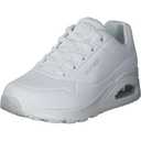 Skechers Women's Uno-Stand on Air Sneaker,White/White, 7 Wide