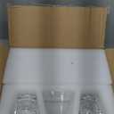 Stemless Martini Glasses Set of 6, 8oz Lead-Free Crystal Shrimp Cocktail Glasses Set, Dishwasher Safe Margarita Glasses for Cosmopolitan, Manhattan & Home Bar