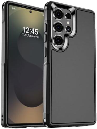 zapica Designed for Samsung Galaxy S25 Ultra Case, [Military Drop Protection] [Dual Layer Structure Design] Heavy Duty Shockproof Non-Slip Phone Cover for Galaxy S25 Ultra, Black