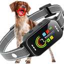 JEUJE Dog Bark Collar,Bark Collar for Large Medium Small Dogs 8-120lbs, AUTO Barking Collar, Bark Training Collar with 7-Level Sensitivity + 5 Safety Modes Humane Training System