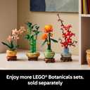 LEGO Botanicals Mini Orchid Building Set - Artificial, Fake Orchid for Home Decor, Adults Ages 18+ - Gift for Mothers Day - Indoor Plant Decorations for Table, Desk, Office - 10343