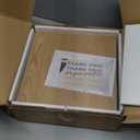 Square Floating Shelves for Wall 12"W x 12"D x 1.2"H, Small Engineered Wood Wall Shelves with Invisible Brackets for Living Room Bedroom Bathroom Office Kitchen Storage Decor, Oak Finish, Set of 3