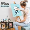 2 Pack Couples Painting Kit for Date Night | Sip and Paint Kit for Adults with Pre-Drawn Canvases, Acrylic Paints, Brushes & Easels |Fun Painting Kits for Adults, Perfect for Gifts & Home Decor