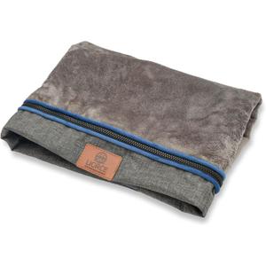 LIROCE Washable Dog Bed Cover Replacement, XL Wrap-Around Zipper Cover for Orthopedic Memory Faom Dog Bed (41x27x4 inches), Dark Grey