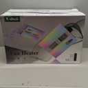 Bathroom Exhaust Fan with Heater, Light, Bluetooth Speaker, Odor & Humidity Sensors, 230 CFM Quiet Ceiling Fan with 3 Dynamic RGB Lighting, 3CCT - Remote App Control - Compatible with Alexa (Pro, Charcoal)