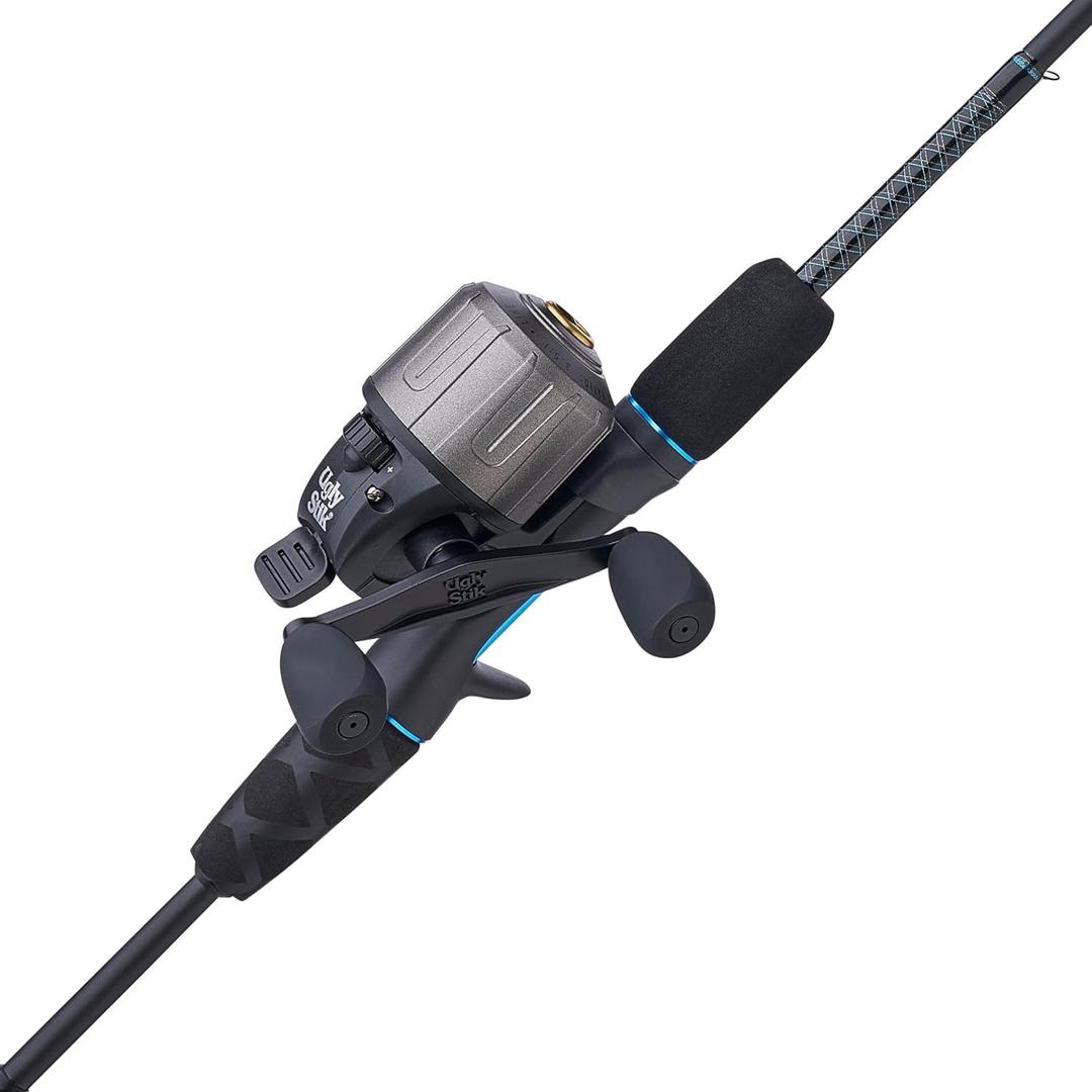 Ugly Stik GX2 Spincast Reel and Fishing Rod Combo, 6 Size Reel - 5\'6" - Medium - 2pc
