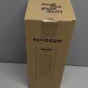 VIVOSUN 13'' Tower Fan, Bladeless Desk Fan with 3 Speeds and 70 Oscillation, Portable and Compact, Quiet Cooling Fan for Home and Office, Black