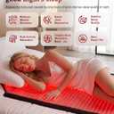Red Light Therapy Mat Full Body, 73"x33" FSA&HSA Eligible Red Light Therapy Blanket with 1395 LEDs, 660nm & 850nm Infrared Light for Full Body Joint Muscle Pain Relief & Sleep Improvement