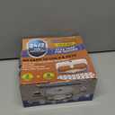 2 Pack Flea Traps for Inside Your Home, Indoor Flea Light, Bed Bug Killer with 8 Sticky Pads & 4 Light Bulb, Odorless Natural Insect Infestation Treatment Trap for Kid Pet (White Grey)