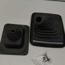 Manual Transmission Shifter Boot, Gear Shift Lever Rubber Knob Boot Compatible with 1990-1997 Ford F-150 F-250 F-350 Bronco Replaces # F5TZ7277BA F5TZ-7277-BA