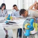 The Butt Tape Dispenser  Funny Gifts for Men  Weird Stuff, Desk Accessories for Men - Novelty, Fun Office Supplies Gag Gifts for Men - Teacher Gifts Boss Gifts for Men - Going Away Gift for Coworker (Blue)