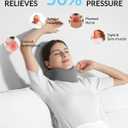 Neck Brace for Neck Pain & Support - Cervical Collar with Soft Nylon-Spandex for Keep Vertebrae Stable & Aligned for Women & Men - Ideal for Sleeping, Working, driving,Neck Injury Recovery