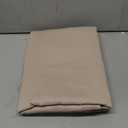 SimpleHome 100% Blackout Curtains for Bedroom,Thermal Insulated Natural Grommet Window Drapes Room Darkening Curtains for Living Room with Black Back,52 x 63 Inch,2 Panels