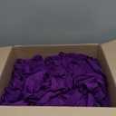 CHENGU 100 Pcs Spandex Chair Sashes Plain Bow Wedding Royal Chair Bands Without Buckle Birthday Decorations Elastic Ties Spandex Slider Sashes for Events Party Ceremony(Dark Violet)