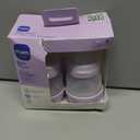 MAM Easy Start Anti-Colic Baby Bottles, Extra Slow Flow, Breastfeeding-Like Silicone Nipple Bottle, Reduces Colic, Gas, & Reflux, Easy-to-Clean, BPA-Free, Vented Baby Bottles for Newborns, 0-3 Months (2 Count (Pack of 1), Purple)