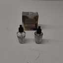White Barn Wallflowers Home Fragrance Refills 2 Bulbs (Mahogany Teakwood), Clear