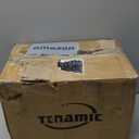 Tenamic Deluxe Safe Box Electronic Digital Lock Box, Keypad Small Security Box Cabinet Safes, Steel Alloy Office Hotel Home Mini Safe with 2 Passwords, 0.8 Cuft Black