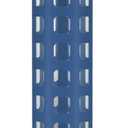 Ello Syndicate 20oz Reusable Glass Water Bottle with One-Touch Leak Proof Flip Lid and Protective Non-Slip Silicone Sleeve and Carry Loop for Coffee, Tea and Water, BPA-free Dishwasher Safe, Bold Blue
