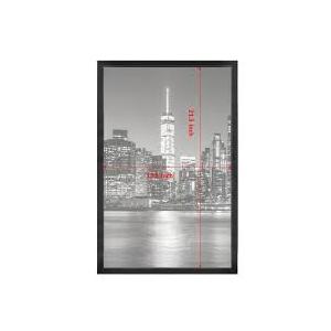 Annecy 14x22 Picture Frame, 14 x 22 Picture Frame for Wall Decoration, Classic Black Minimalist Style Suitable for Decorating Houses, Offices, Hotels