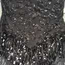 Sequin Fringe Bodysuit for Women Sparkly Tassel Romper Latin Jazz Dance Leotard Trapeze Acrobat Costume Rave Outfits, 18
