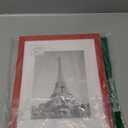 upsimples 5x7 Picture Frame, Display Pictures 4x6 with Mat or 5 x 7 Without, Wall Hanging Photo Frames, Red, 1 Pack