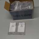 Chinco 30 Pcs Hard Plastic Badge Holder Vertical Clear ID Badge Holders Acrylic Heavy Duty Waterproof Plastic ID Card Holder Transparent Heavy Duty Protector Case for Office School Hospital Lanyard