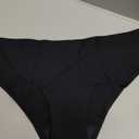 LEAKPROOF2.0 Seamless Bikini Period Underwear for Women | Period Panties Holds 6 Tampons | Mild Incontinence Leak proof Underwear (XXS/XS, Black)