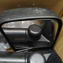 Heated Tow Mirrors Compatible with 1999-2002 Chevy Silverado & GMC Sierra 1500 2500 3500 HD, Tahoe Suburban Avalanche Yukon Denali, Folding Extended Trailer Towing Side Mirrors, Large