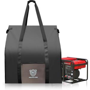 Faraday Bag for Generators & Extra-Large Electronics, Military-Grade RF Shielding Case Designed for EMP, CMEs Solar Flare Protection, XL Capacity